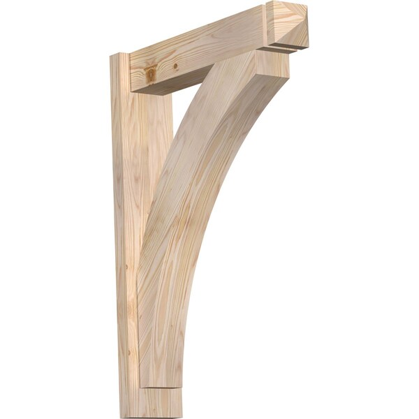 Ekena Millwork Thorton Smooth Arts and Crafts Outlooker, Douglas Fir, 5 1/2"W x 24"D x 32"H OUT06X24X32THR03SDF - main